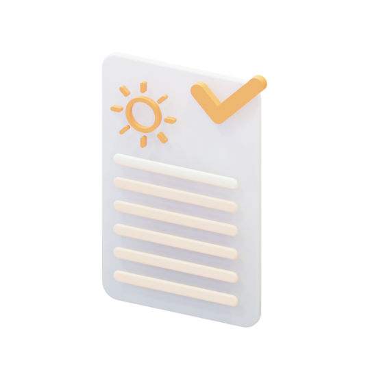 Certificat d'ensoleillement